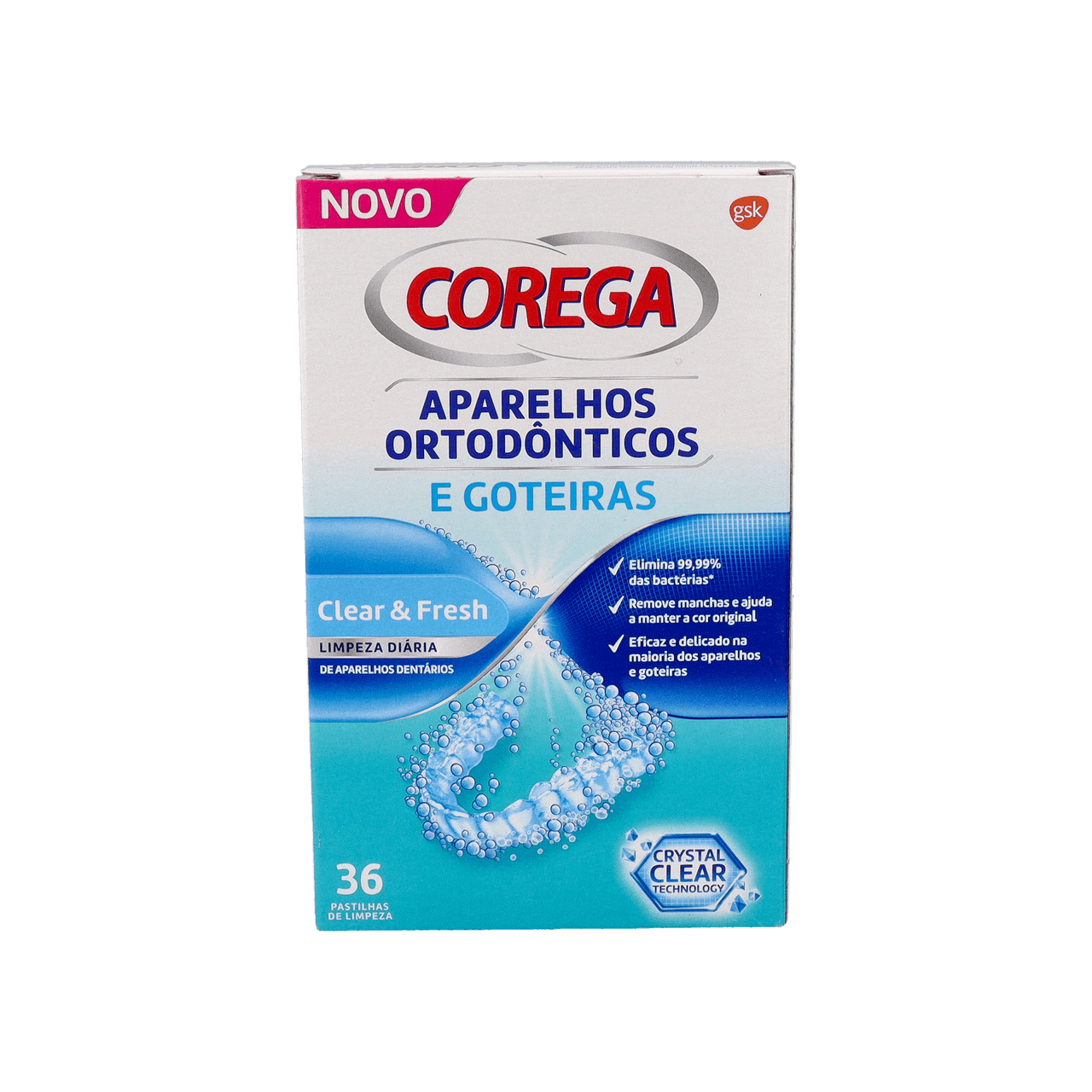 Corega Ortodoncias & Férulas 36 Tabletas