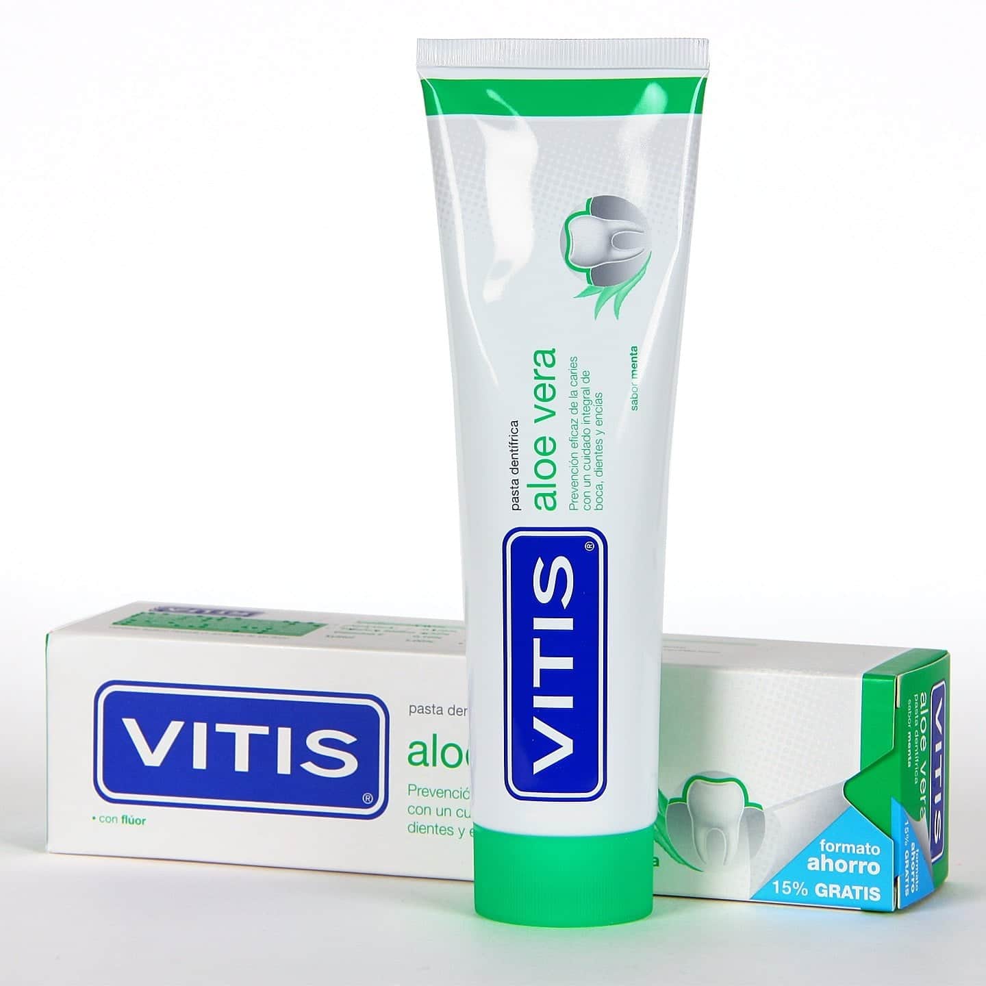 Vitis Aloe Vera Pasta Dentífrica - Protección Integral y Cuidado de Encías 100ml