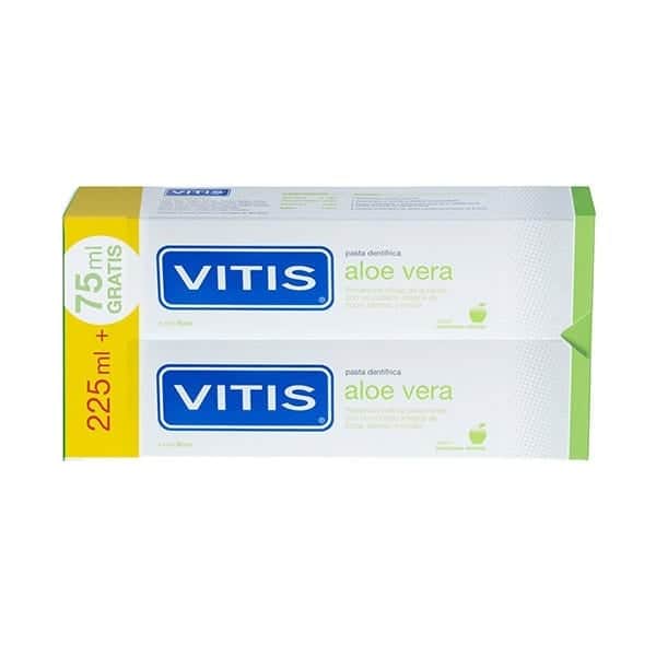 Vitis Aloe Vera Manzana Pasta Dentífrica 2 x 150ml